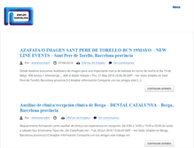 Tablet Screenshot of empleobarcelona.com